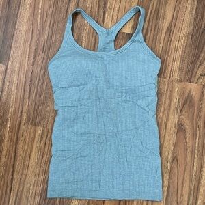 Lululemon Ebb to Street Tank size 8, light blue, never worn brand new